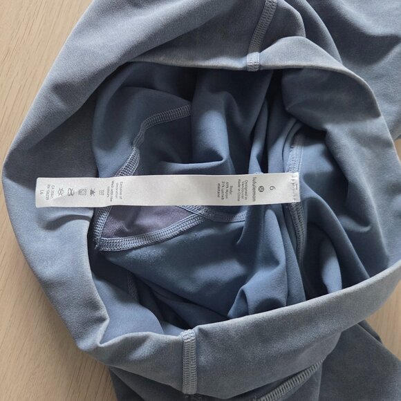 Lululemon Wunder Under high rise tights in washed moon blue - Picture 6 of 8